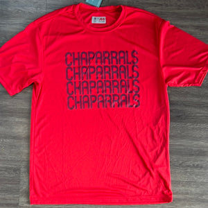 Red Chaps on Repeat Tee Adult