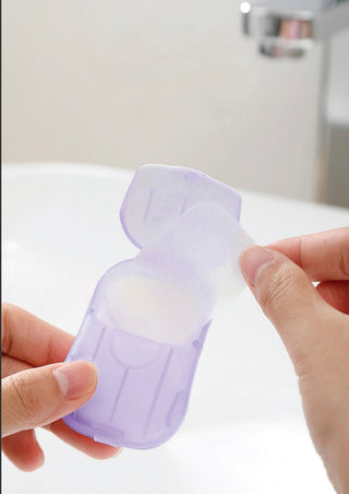 On the Go Soap Sheets- Lavender Scent