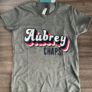 Aubrey Chaps Bubble Letter Tee Youth