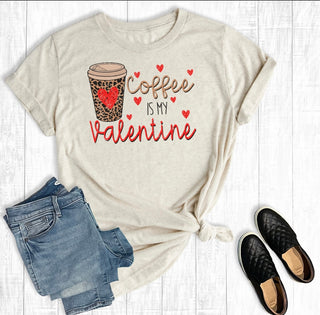 Coffee is My Valentine Tee