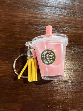 Mini Coffee Keychain
